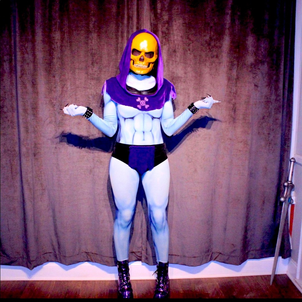 Athletic grade cosplay body suit.